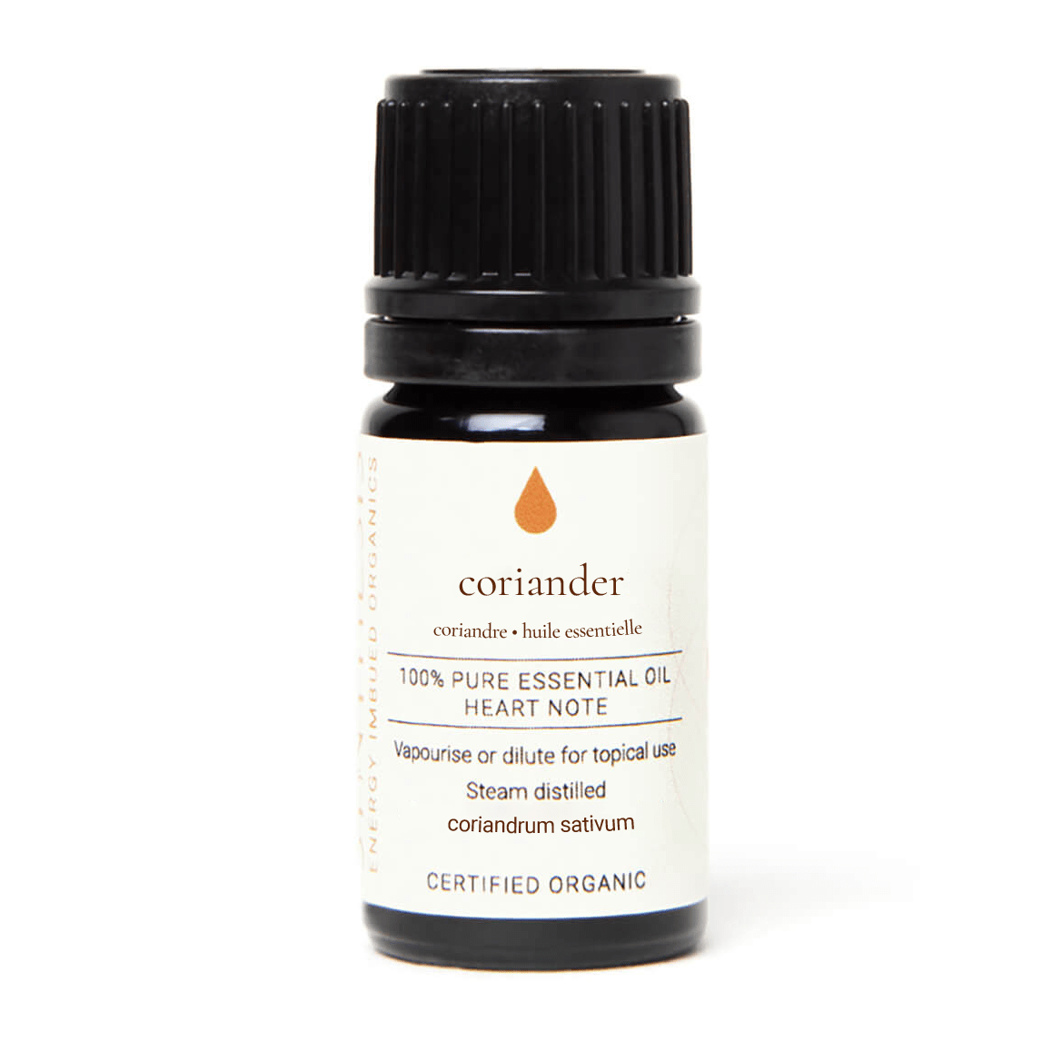 Coriander Certified Organic Essential Oil - 5ml - Synthesis Organics