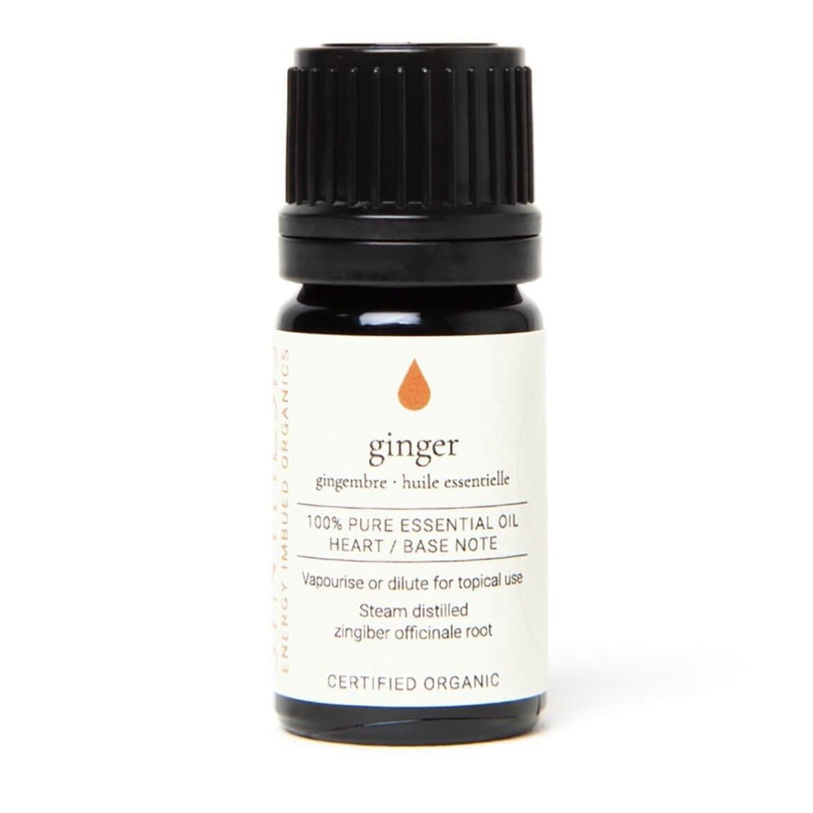 Ginger Certified Organic Essential Oil - 5ml - Synthesis Organics