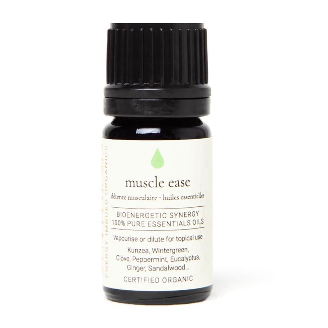 Muscle Ease Essential Oil Synergy - 5ml - Synthesis Organics